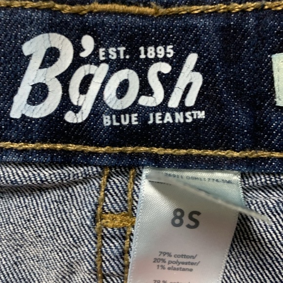 B’gosh Kids Blue Jeans w Adjustable Waist, Like new Condition - Picture 3 of 9